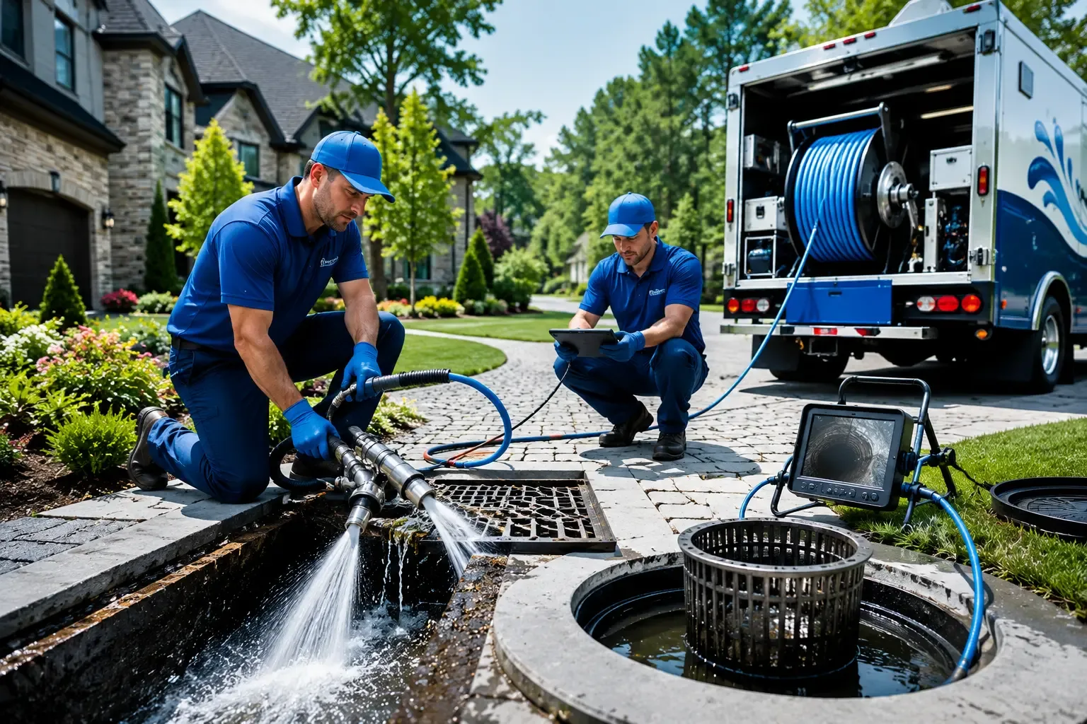 Local outdoor drain cleaning professionals in Le Roy, KS